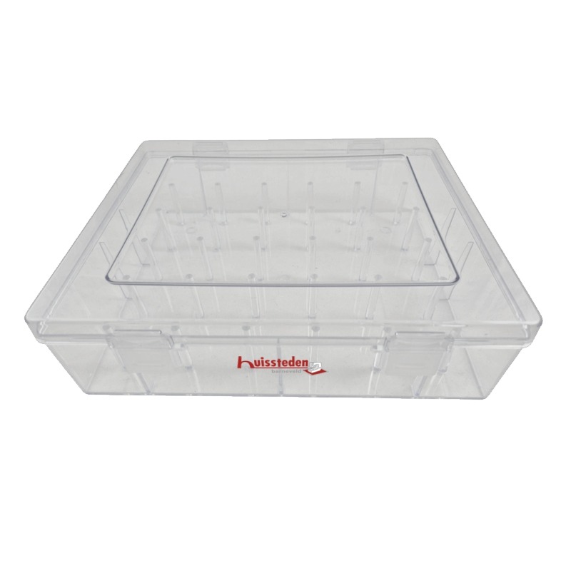 Opbergbox voor 30 conen borduurgaren, o.a. Isacord